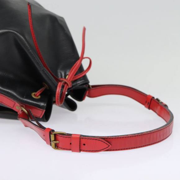 LOUIS VUITTON Epi Noe Shoulder Bag By color Black Red M44017 LV Auth 87772 - Picture 7 of 16